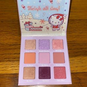 Colourpop hello kitty makeup eyeshadow palette